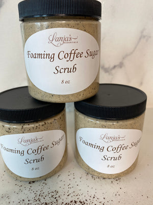 Foaming Coffee Sugar Scrub